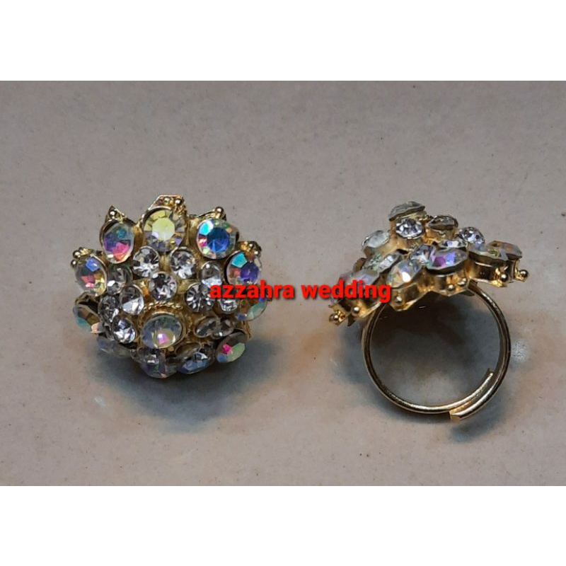 CINCIN PENGANTIN FULL PERMATA/SEPASANG CINCIN PENGANTIN