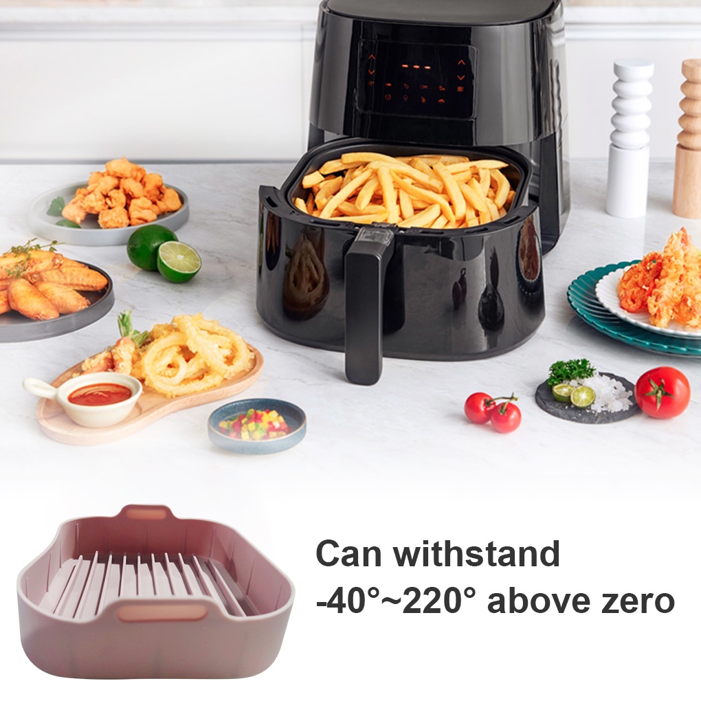 Air fryer silicone pot / silikon air fryer / silikon pot / silicone air flyer Different shapes[HOUSE2020]