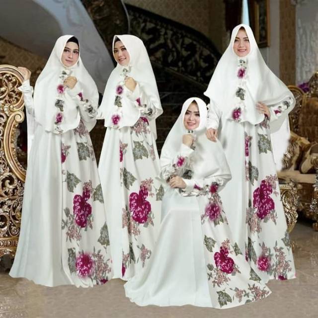 READYY !!! Ferikha maxi + bergo bnyk warna