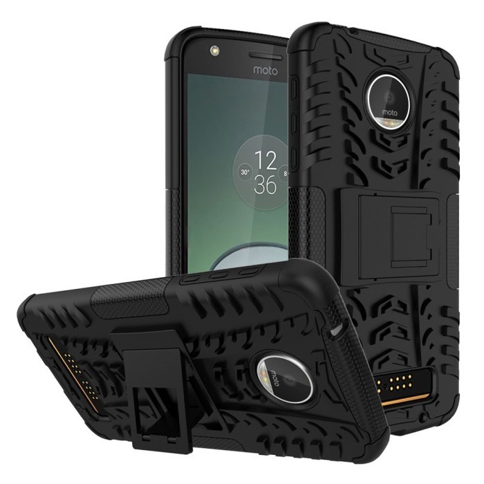 Softcase Rugged Kick Stand Armor Motorola Z Play - SC