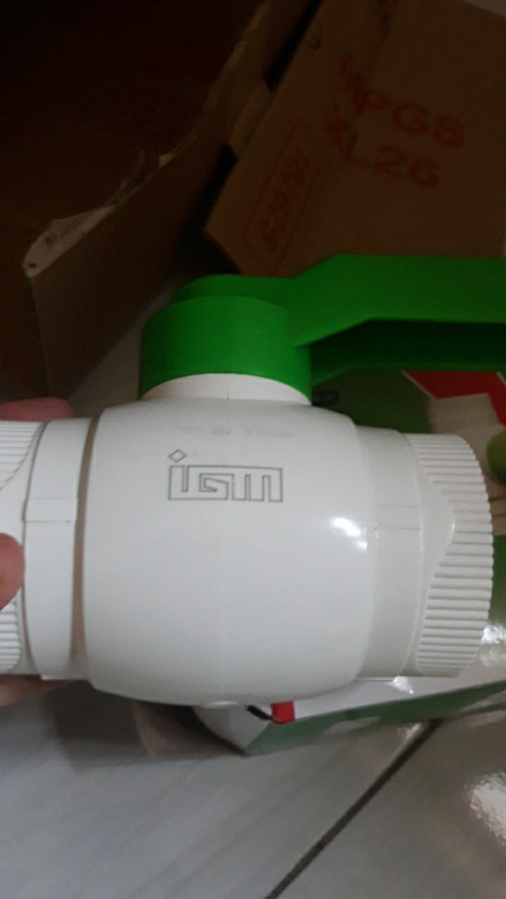 Ballvalve Ball Valve Stop Kran Pvc Upvc Igm 1 1/2