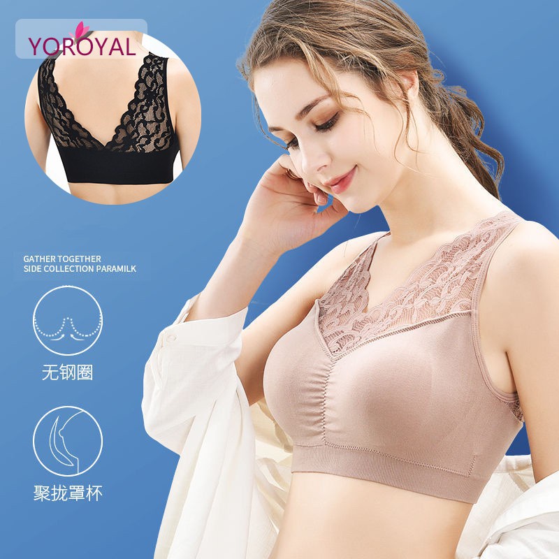 Murmerofficial B055 Bra BH Wanita Tanpa Kawat Bahan Halus Bralette Elastis Sexy dengan Busa IMPORT