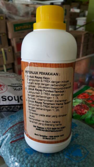 E TREX PENGAWET KAYU DAN PEMBASMI RAYAP 500ML