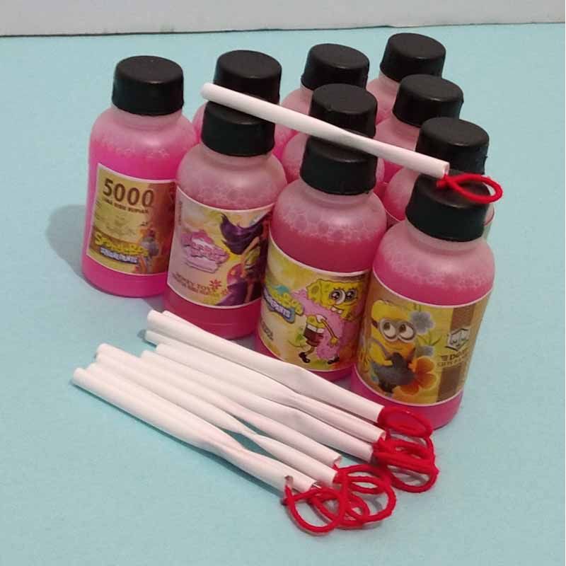 Mainan Balon Air Gelembung 10Pcs Botol