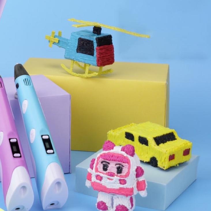 

DISKON !!! 9.9 [Ready stock] Pulpen 3D / Pena 3D Printing Pen / Magic 3D Stereoscopic Printing Pen [KODE 90]