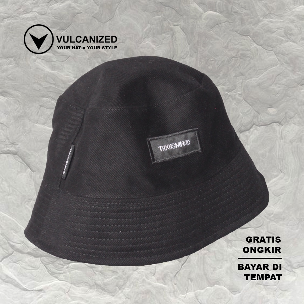 Topi Bucket Hat Distro Korea Bordir Premium PATAGONIA THANKSINSOMNIA DICKIES SKYMO Bahan Ori Raffel