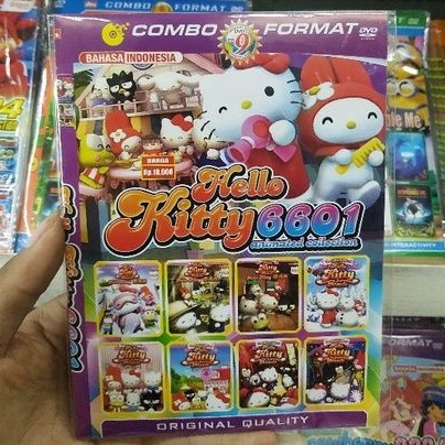 kaset film koleksi kartun Hello kitty 6601