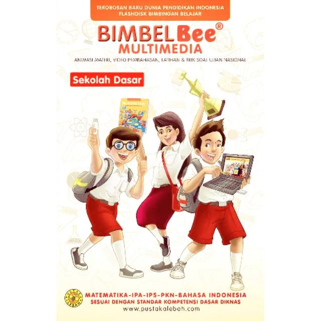Bimbel Bee flash disk, aplikasi belajar anak SD TK