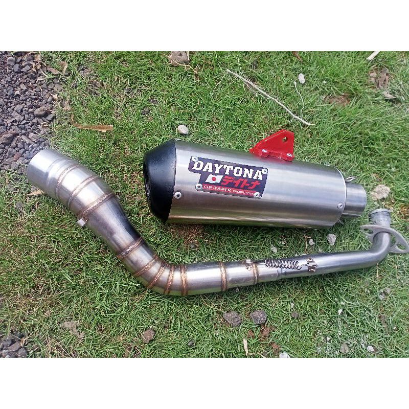 KNALPOT DAYTONA (INLET 50) BEAT MIO VARIO AEROX SCOOPY NMAX PCX LEXI ADV GENIO XRIDE SPACY NEX DLL