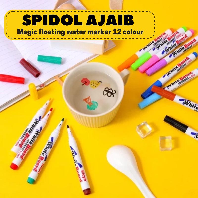

Yuniklo Spidol Ajaib Viral Mengapung Di Air Mainan Edukasi Anak Magic Marker Floating Pen Water Based