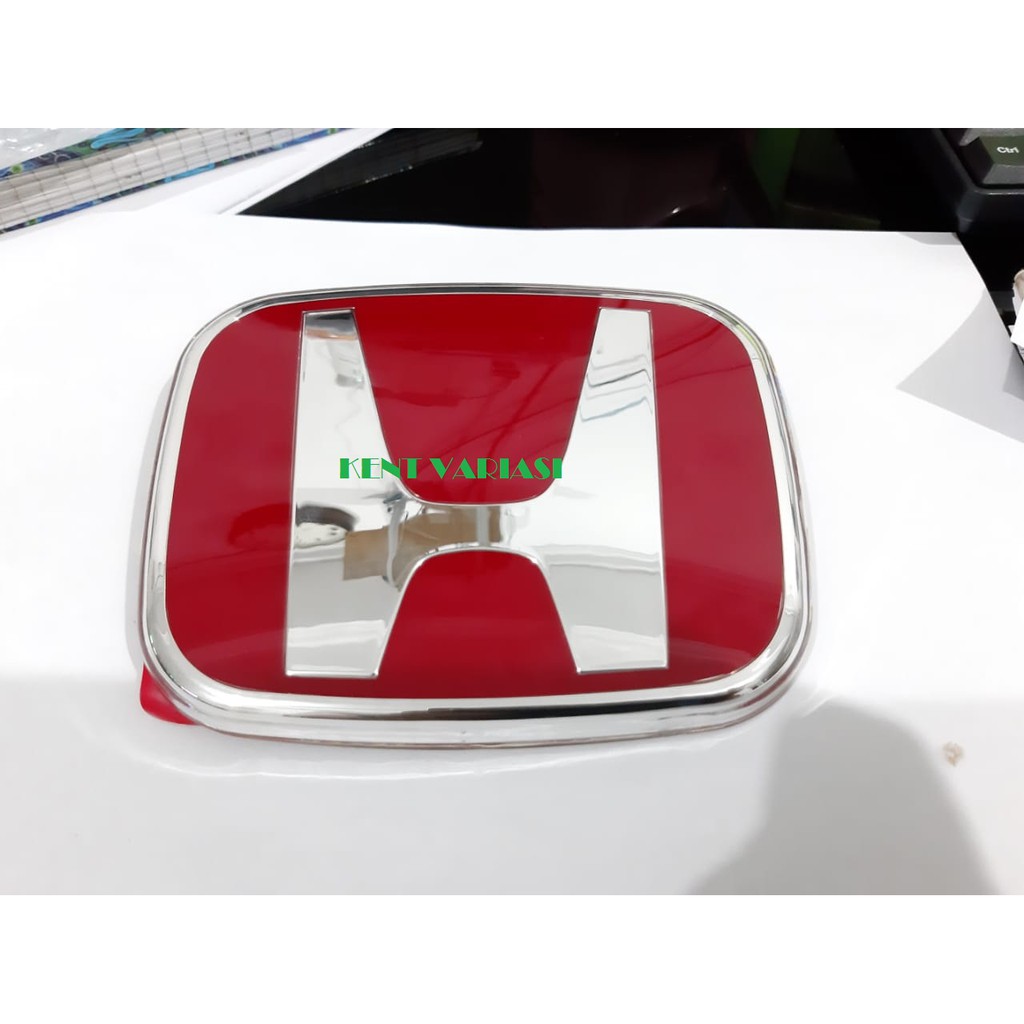 Emblem Honda merah chrome khusus depan atau belakang Khusus Honda