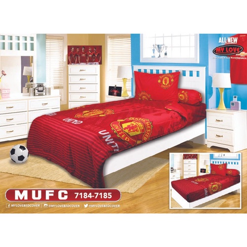 Sprei My Love Single 100x200 No 4 - Motif Karakter Mu FC