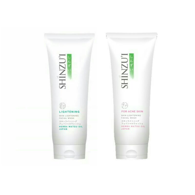 Shinzui Skin Lightening Facial Wash 80ml /centraltrenggalek
