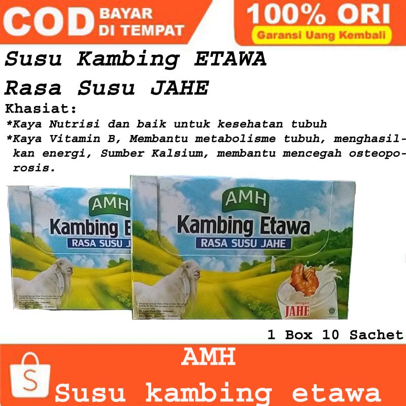 

AMH SUSU KAMBING ETAWA RASA JAHE | SUSU ETAWA RASA JAHE JAMINAN 100% ORIGINAL