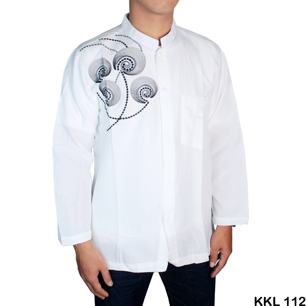 Baju Koko Lengan Panjang Pria - Banyak Pilihan Warna KKL (COMB)