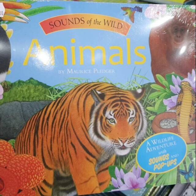 Buku Sounds of the wild animals SOTW