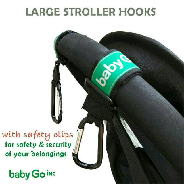 Baby Go Inc - BabyGo Stroller Hooks Universal babygoinc