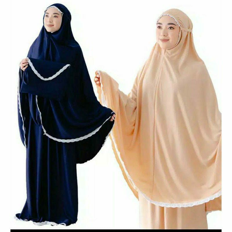 Mukenah Hyget Polos Termurah Best Seller | Mukenah Travelling | Mukenah Dewasa | Mukenah Amplop