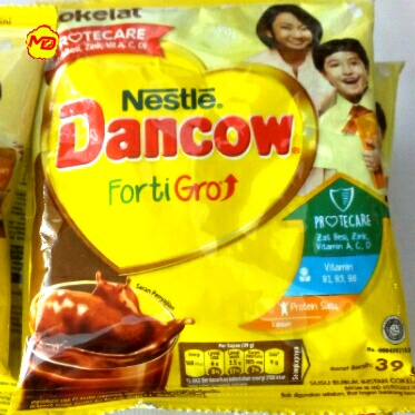 

Dancow Fortigro Susu Instan Putih Coklat Harga Satuan 27-39 gram