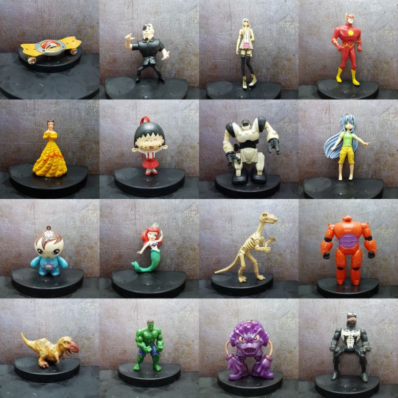 MAINAN ACTION FIGURE ANAK PRELOVED BEKAS MIX 1