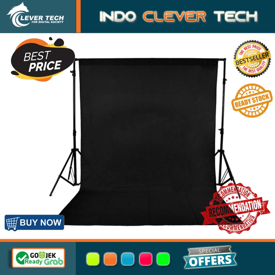 Background Paper (2.7 x 11 Meter ) BLACK