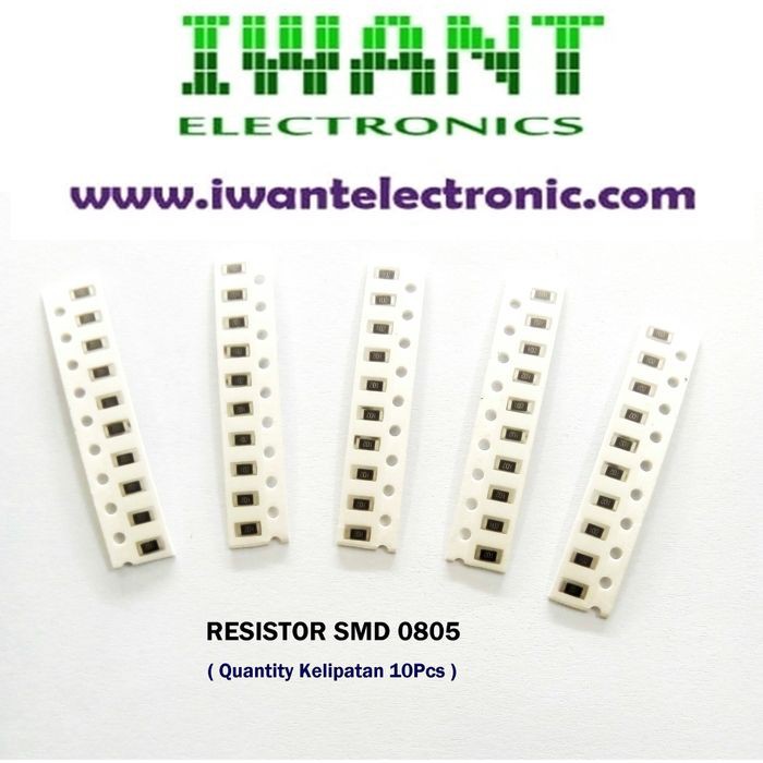 

Order Langsung 20 Ohm Resistor SMD 0805/set (Qty 10Pcs) Murah