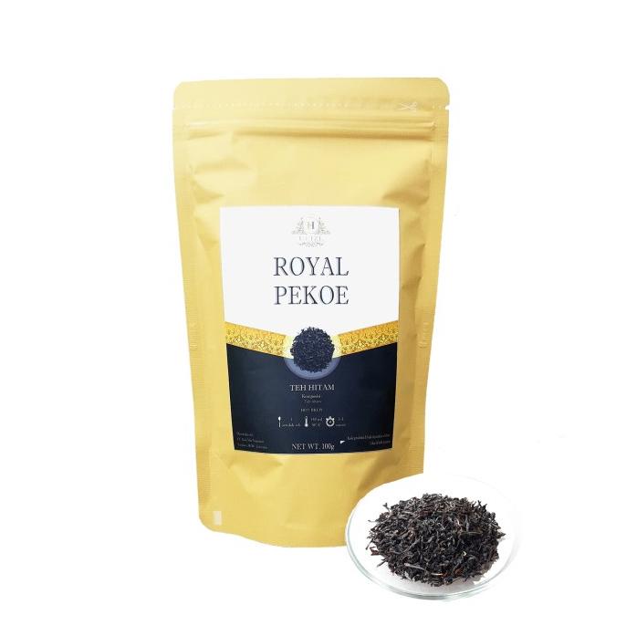 

(BISA COD) Royal Pekoe Black Tea Teh Hitam Orange Pekoe Premium Organic Pouch STOK TERBATAS Kode 369