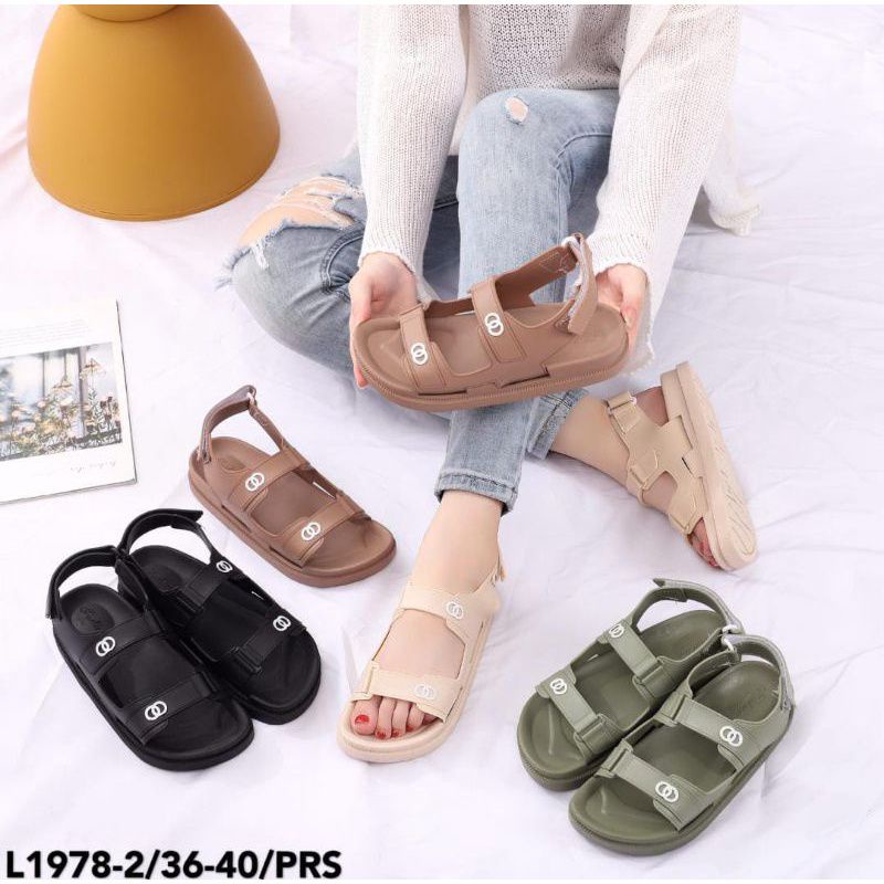 SANDAL JELLY SANDAL GUNUNG TALI TERBARU / BRESLIN 1978 / BALANCE L-1728