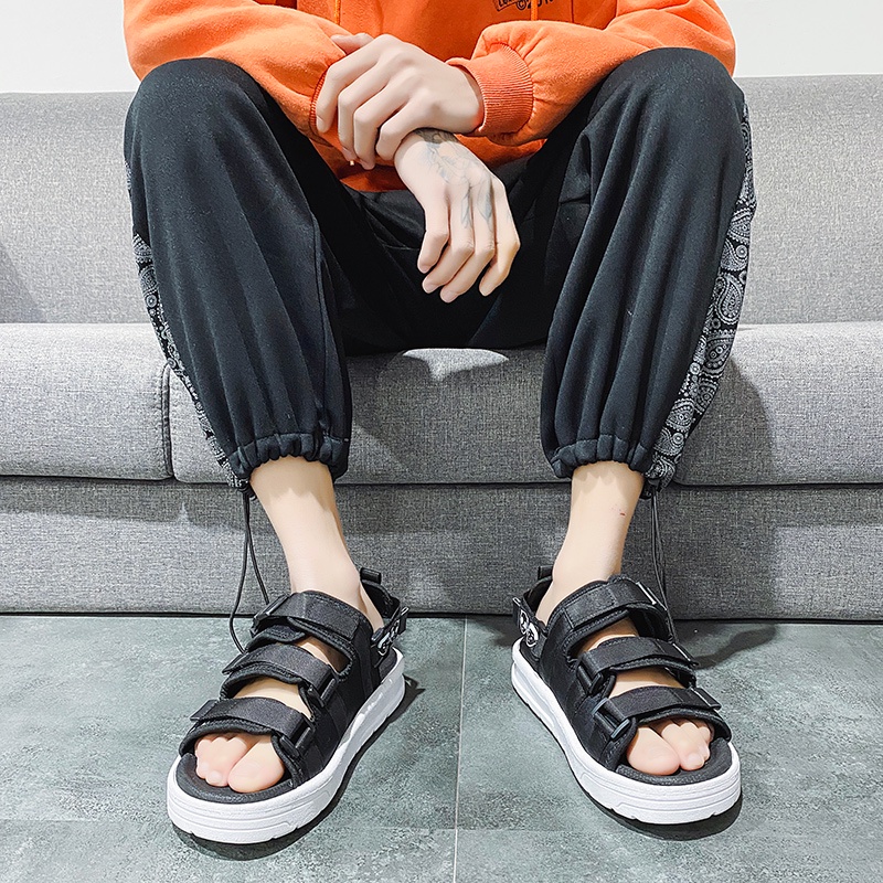 【NEW ARRIVAL&amp;Kirim Hari ini】-SANDAL PRIA-SENDAL PRIA- Sendal fashion pria Sendal kasual pria Sandal gunung pria Sendal pria kekinian Sendal gunung pria casual Sendal gunung pria Sol karet lembut-outdoor-non-slip