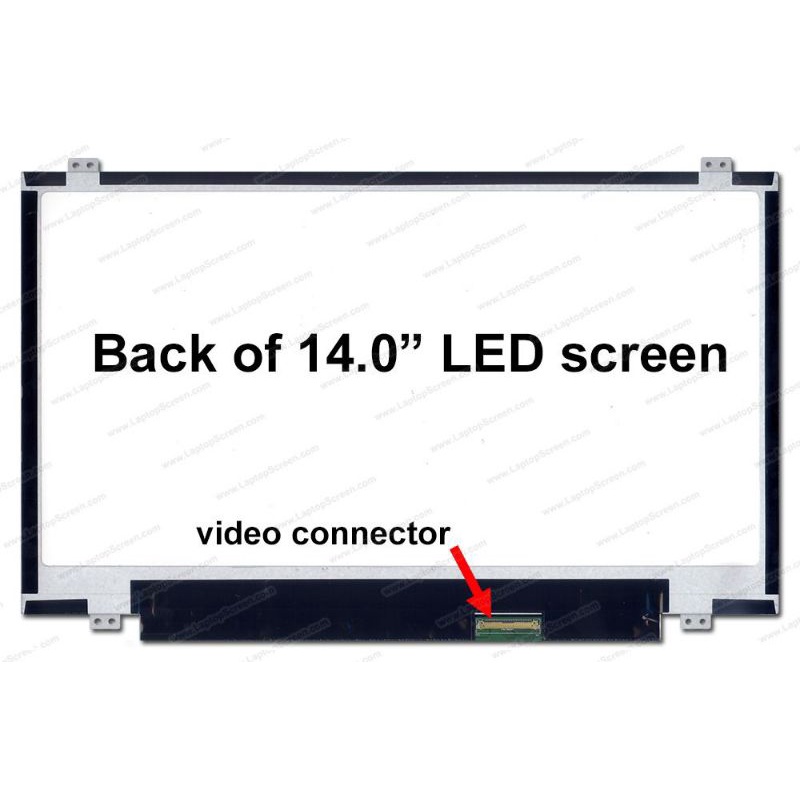 Layar LCD LED 14.0 INCH Slim 40 PIN Asus X450 X450C A450 A450C A450CA A450CC X450V X452