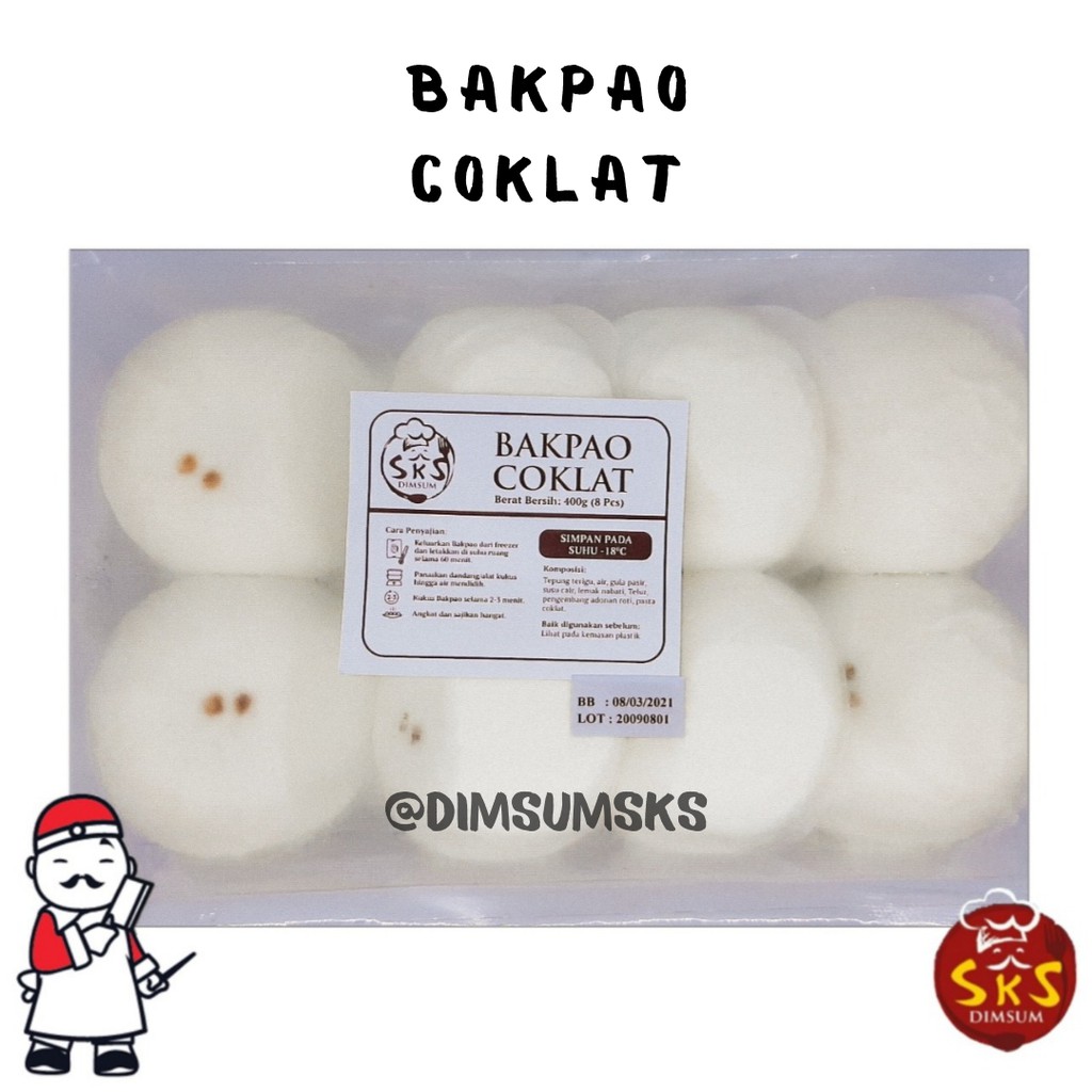DIMSUM SKS BEKU HALAL "BAKPAO COKLAT"