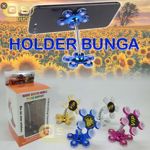 holder bunga holder gurita stand hp