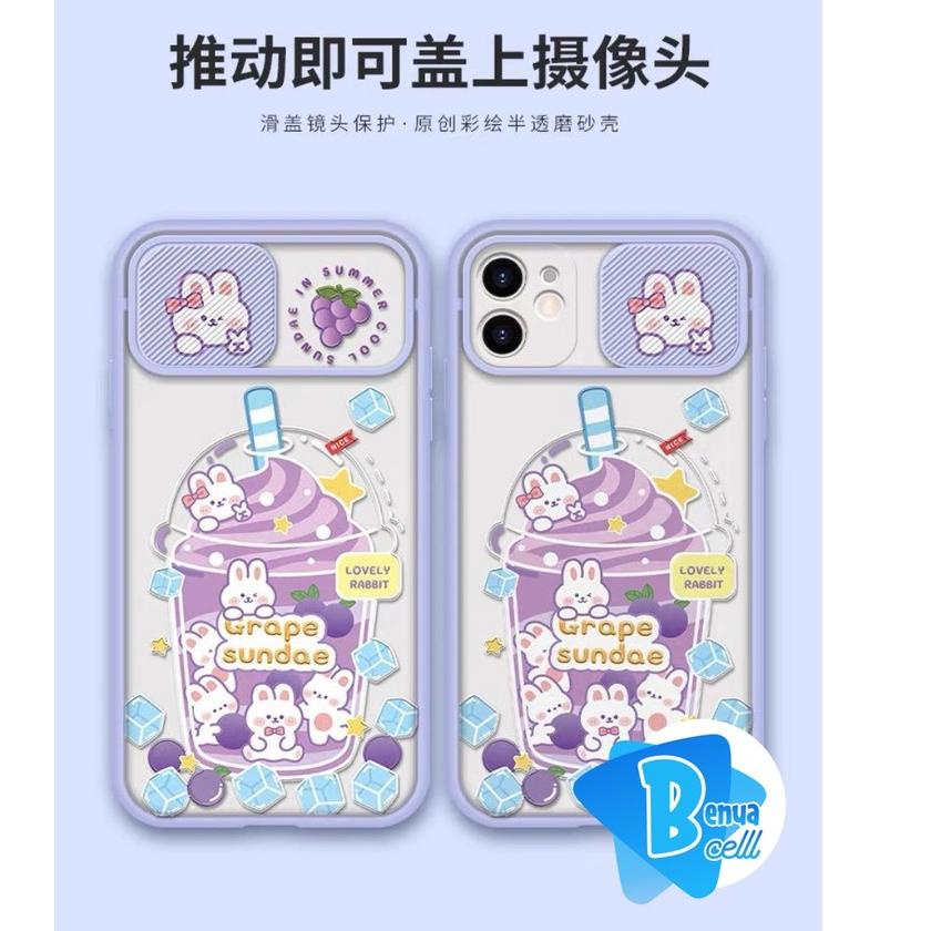 Garansi Murah SS071 CASE SLIDE KARAKTER VIVO Y15S Y01 Y21 Y21S Y33S Y32 Y12 Y15 Y17 V5 Y20 Y20S Y12S