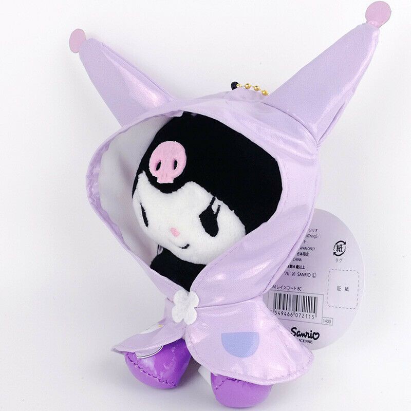 5inch Kuromi My Melody Character Stuffed Animal Cartoon Plush Toy Soft Anime Doll