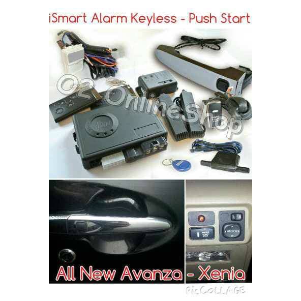 Keyless - Push start by Ismart alarm untuk Avanza Xenia