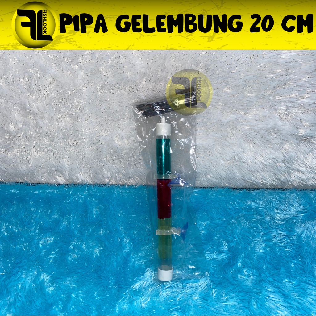 pipa 20cm 30cm 40cm gelembung udara angin aerator aquarium aquascape