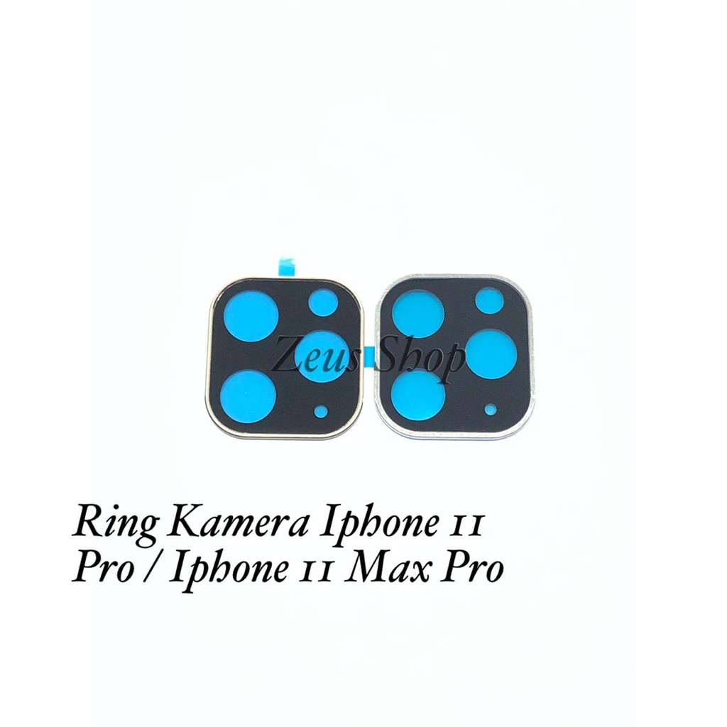 RING PELINDUNG KAMERA - PROTECTOR LENSA KAMERA IPHONE 11 PRO - IPHONE 11 PRO MAX - BAHAN METAL