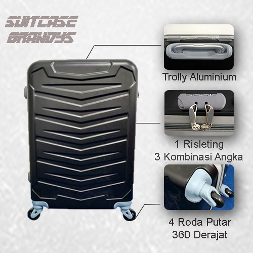 KOPER KABIN 20 INCH/ KOPER TRAVEL/ KOPER MURAH/ KOPER RODA 4/ KOPER HARDCASE/ KOPER RODA 4/ KOPER