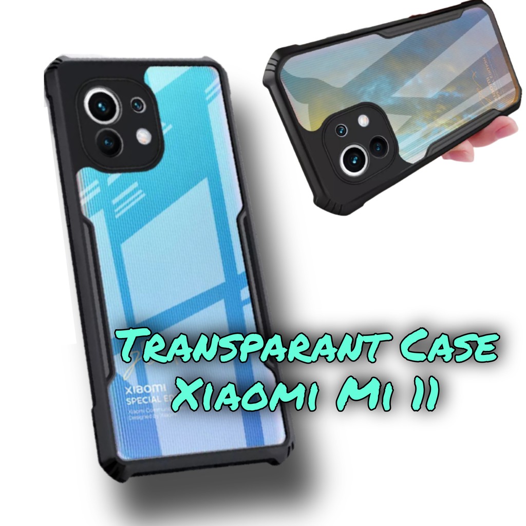 Hard Case Xiaomi Mi 11 Armor Transparant Shockproof Case Xiaomi Mi11