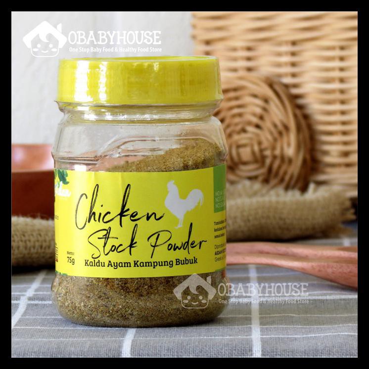 

Aidan Kitchen Food Powder Chicken - Kaldu Ayam Kampung 75 Gram