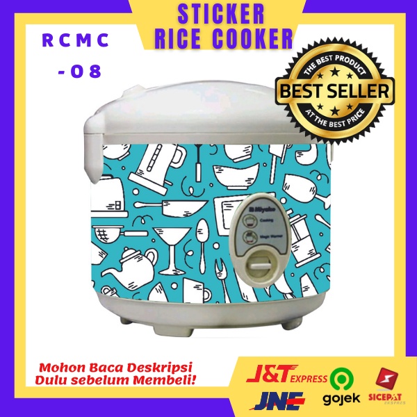 Sticker Magicom Ricecooker Master Cheff/RCMC/RICE COOKER STICKER NSR