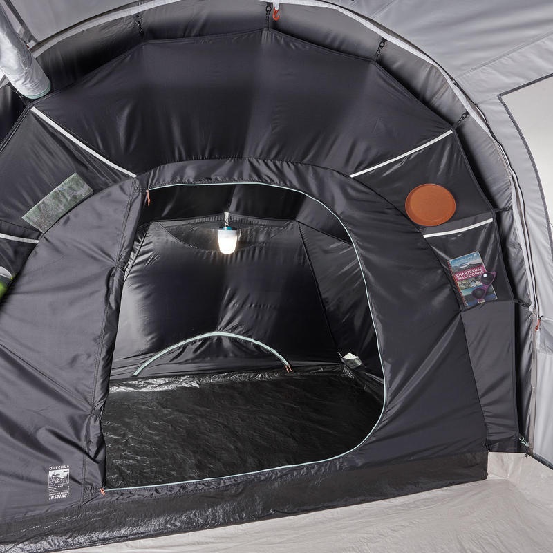 QUECHUA Tenda Arpenaz Family 4.2 Fresh &amp; Black Untuk 4-6 Orang - 2 Kamar