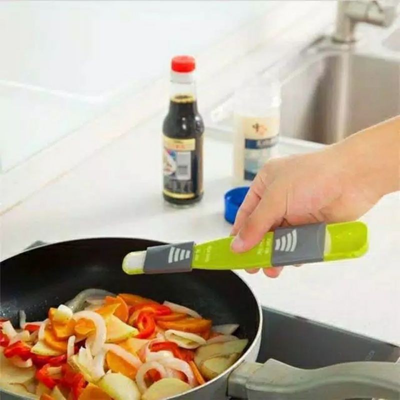 Sendok Takar Geser Sliding Measuring Spoon