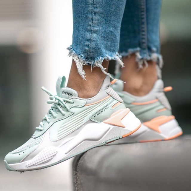 Sepatu Sneakers Olahraga Wanita | Puma RS-X Invention ‘Fair Aqua’ | premium original