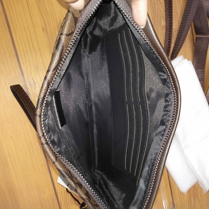 HANDBAGS CLUTCH NEW COACH WP 902 - 50 BLACK IMPORTT SEMPREM