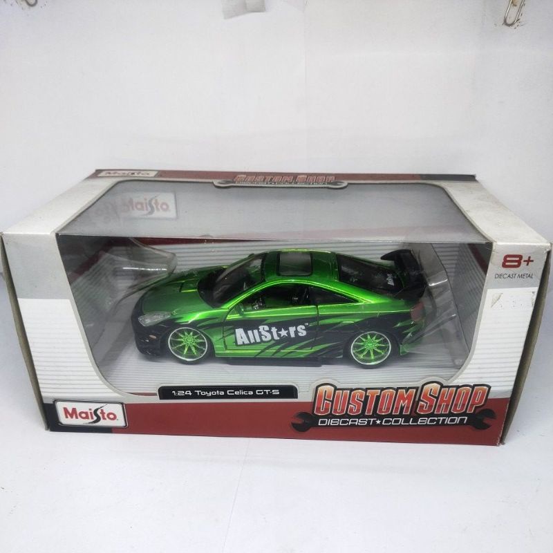 diecast miniatur mobil Toyota Celica 1:24 maisto sport balap