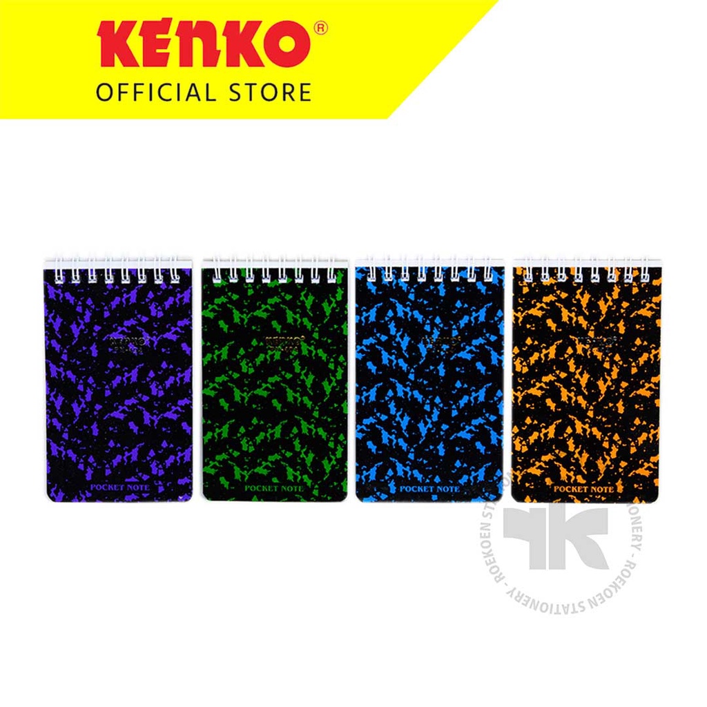 

Kenko Blocknote Spiral Kecil Pocket Note PN-404