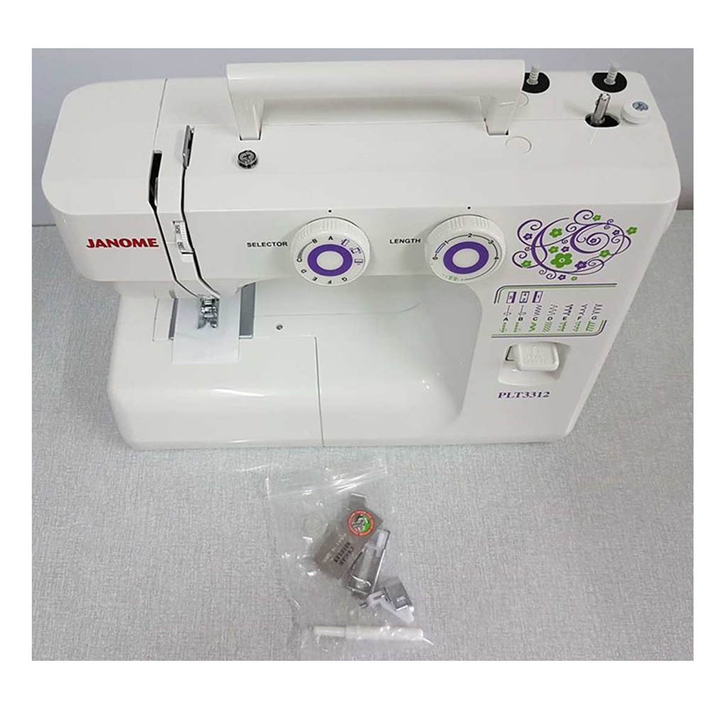 Janome PLt3312 Mesin jahit Portable - Putih