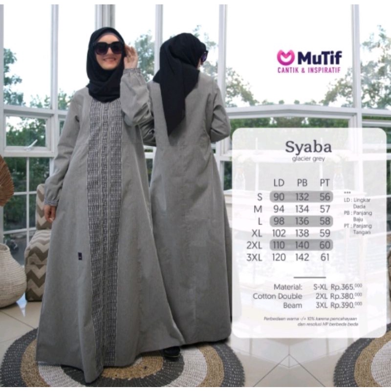 MUTIF couple SYABA terbaru