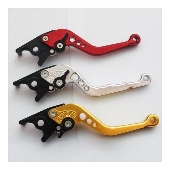 Handle Rem CB150R Old , CB150R New , Megapro , Megapro New , Sonic - Full CNC - Merah / Red